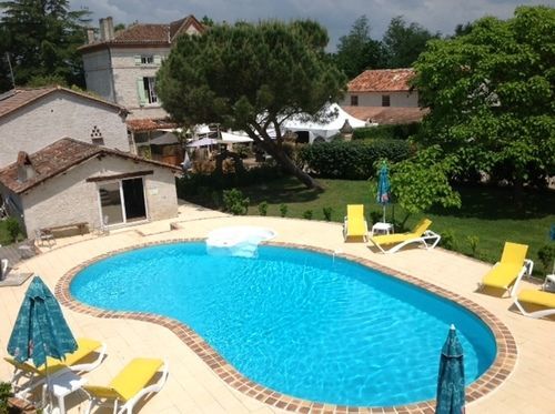 Domaine Le Baraillot, Chambres Et Repas D'Hotes, Soiree Etape Aiguillon Εξωτερικό φωτογραφία